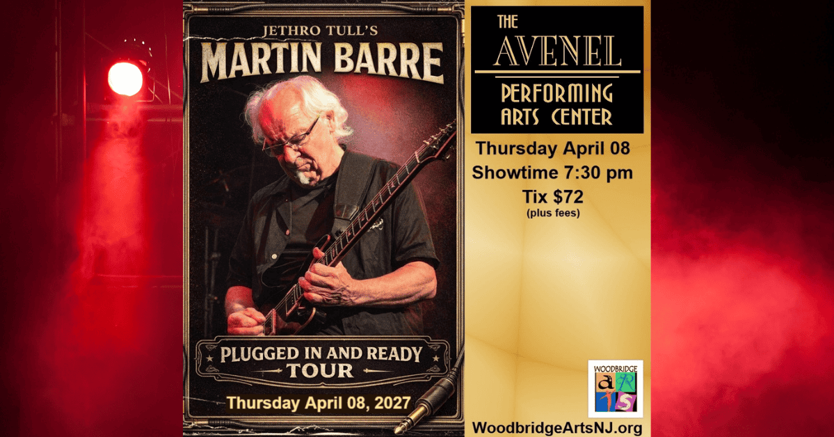 Jethro Tull's - Martin Barre - The Avenel Performing Arts Center